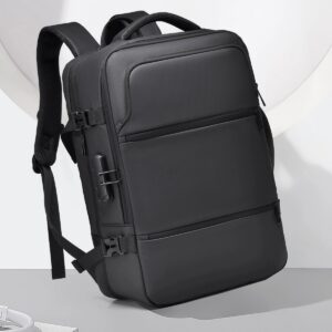 Home anti theft expandable laptop bag